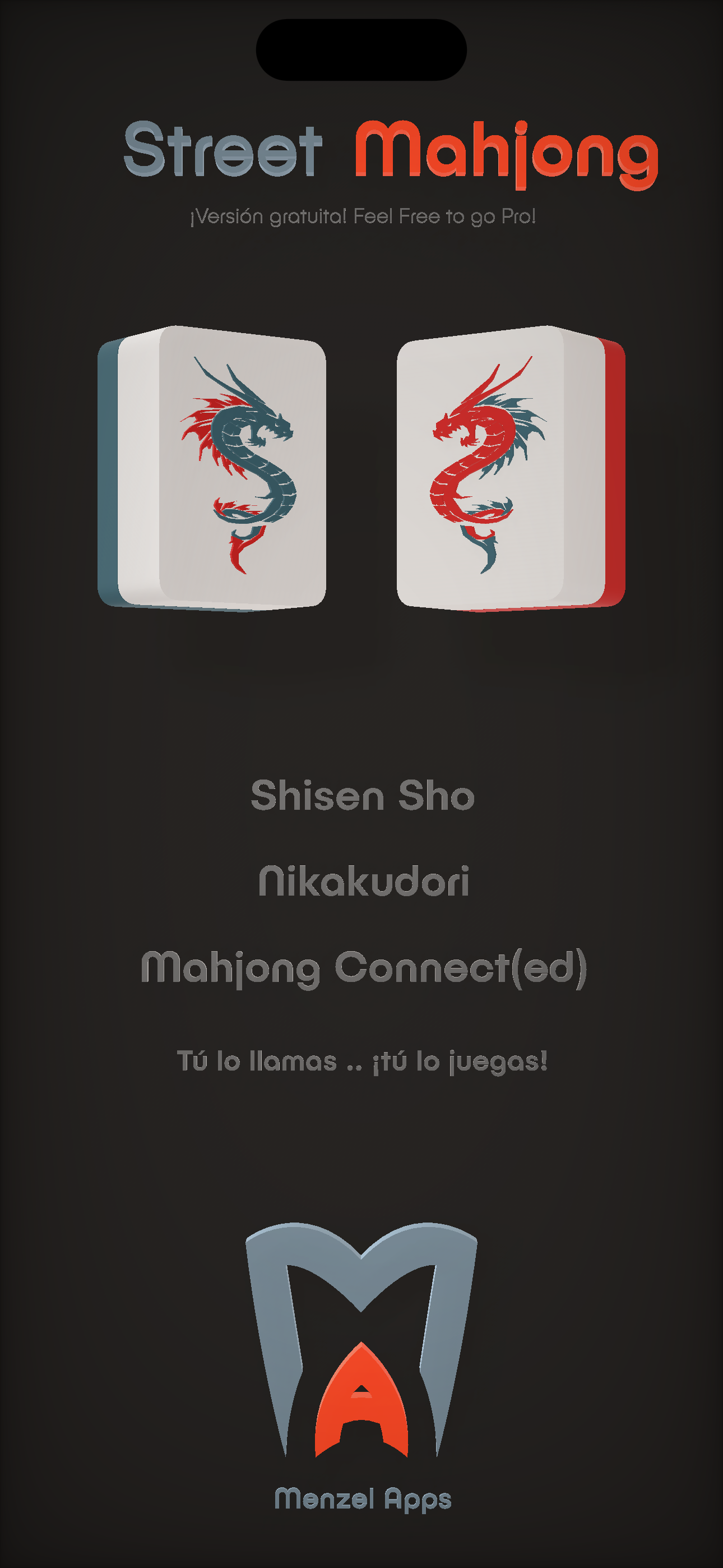 Street Mahjong - Shisen Sho - Nikakudori - Mahjong Connect - Mahjong Connected